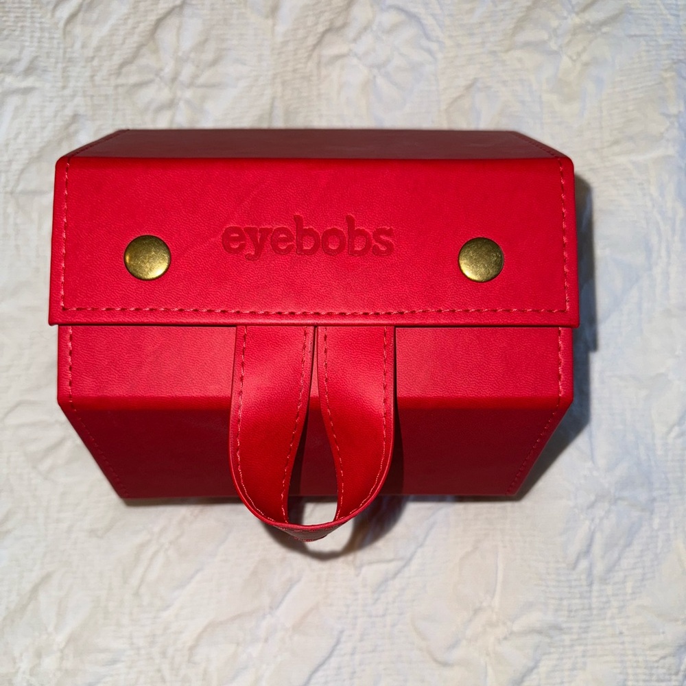 Eyebobs Red Eyewear Carry Case 6 Slots